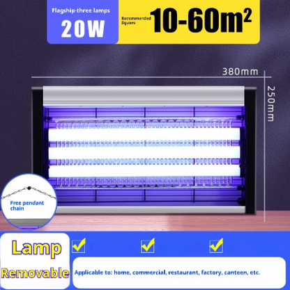 Indoor Bug Zapper Wall Lamp