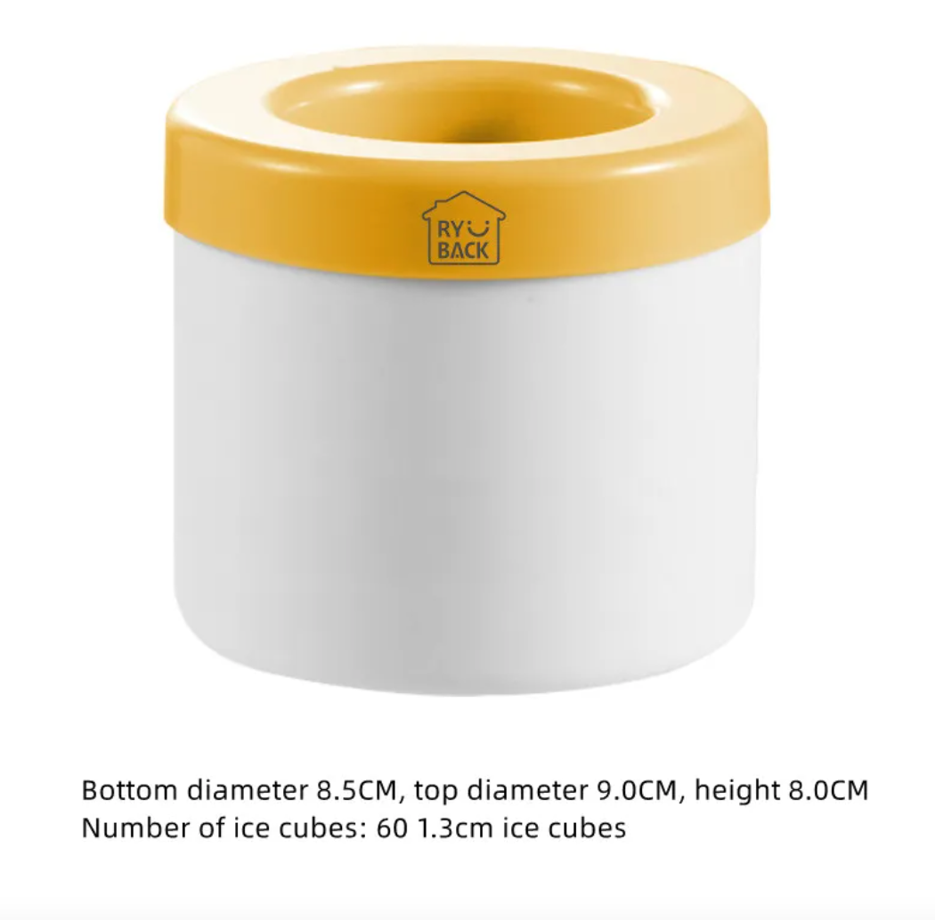 Dual Ice Maker & Storage Bucket