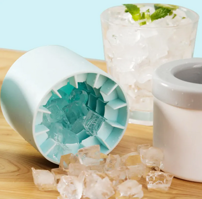 Dual Ice Maker & Storage Bucket
