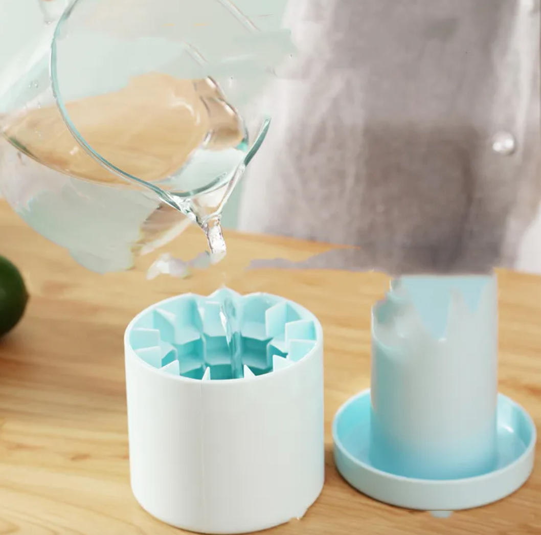Dual Ice Maker & Storage Bucket