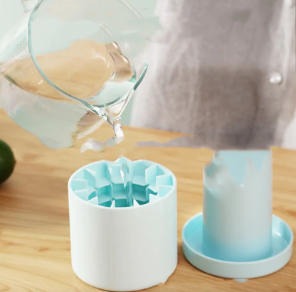 Dual Ice Maker & Storage Bucket